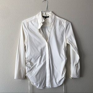 SOLD! Cream BCBG Button-down Shirt (Size S)